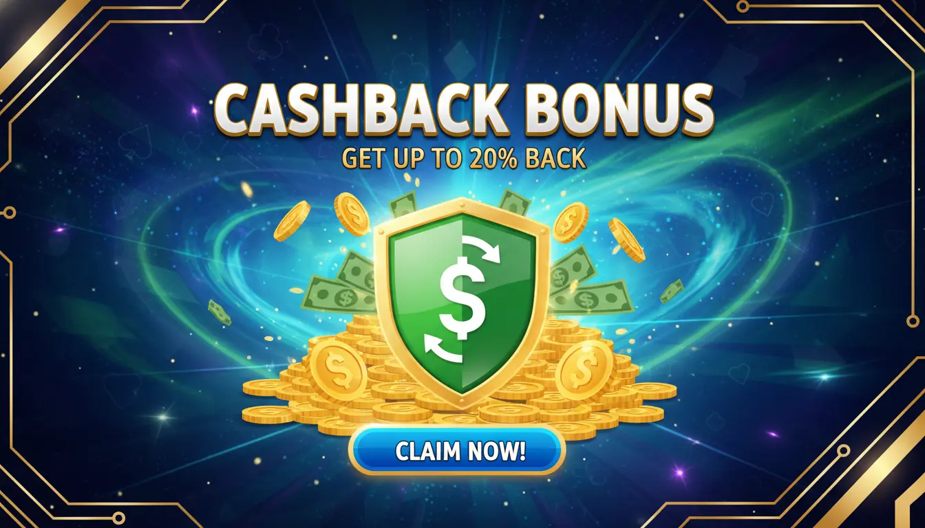 Legzo casino cashback bonus